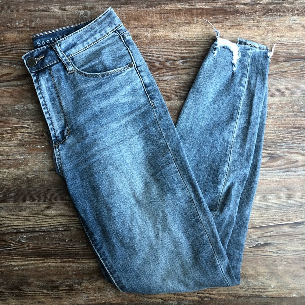 Articles of Society Distressed Skinny Jeans